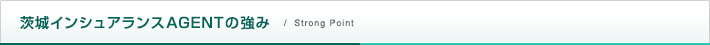 茨城インシュアランスAGENTの強み